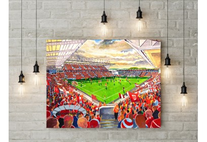 Bristol City FC Ashton Gate Stadium Wall Art Canvas
